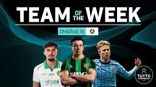 Tuttosvenskan Team of the Week - Omg&aring;ng 16 av Allsvenskan