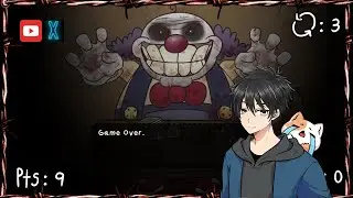 Unlikely Gameplay - Evil Clown Challenges Vtuber To A Game of Chance