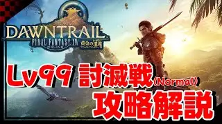 【#FF14】Lv99 討滅戦 (Normal) 攻略解説【patch7.0】