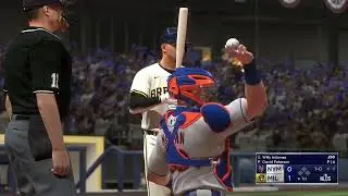 MLB The Show 22 Gameplay Postseason: New York Mets vs Milwaukee Brewers - (PS5) [4K60FPS]