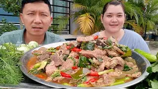 แกงอ่อมปากหนามเปื่อยๆนุ่มๆ ข้าวเหนียวฮ้อนๆจ้ำเป๊ะๆแซบหลายจ้า 19 ตุลาคม พ.ศ.2566