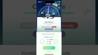 Pok&eacute;mon Go Hundo Chandelure Lvl 50 Max