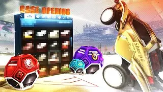CASE OPENING ! Le braquage de Rocket League !