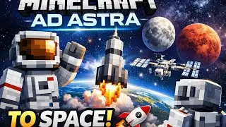 This Mod Adds REAL Space Travel to Minecraft! 🌌 | Ad Astra