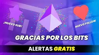 Alertas PERSONALIZADAS GRATIS para tus directos en Twitch o Facebook Gaming!