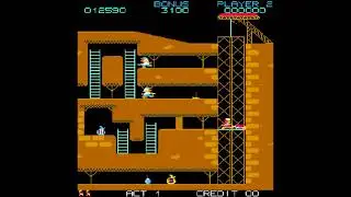 Super Bagman Arcade Game
