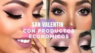 MAQUILLAJE SEXY Y ROMANTICO PASO A PASO CON PRODUCTOS ECONOMICOS