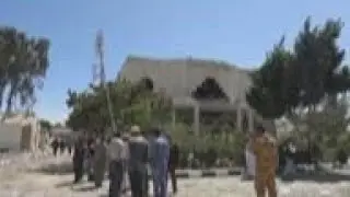 Media: Tele Yemen buildings damaged in air strike