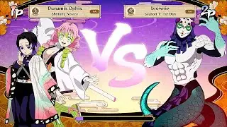 Dunamis Ophis Vs brownie - Online Ranked Battle Match LAG Fest! Demon Slayer Hinokami Chronicles 2