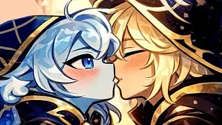 You Are So Sweet ❤️&zwj;🔥┃Pure Vanilla x Shadow Milk (ShadowVanilla)┃Cookie Run Kingdom Comic Dub