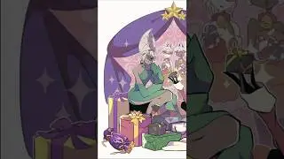 LA 🎄NAVIDAD D&Eacute; CARMILLA Y ZESTIAL 🎄 #hazbinhotel  #vivziepop #zestial