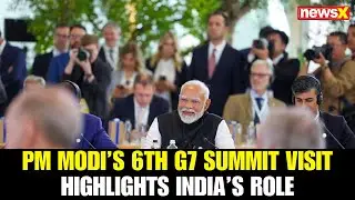 PM Modi&rsquo;s 6th Consecutive G7 Summit Visit Highlights India&rsquo;s Global Importance | NewsX