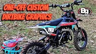 X-Pro Storm 125cc Graphic Kit (Custom Dirt Bike Graphics)