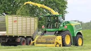 John Deere 8700i forage harvester in Germany +++ TAKE VI