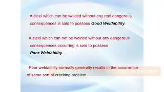 Weldability part2
