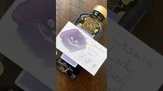 Образец чернил Diamine Lady Grey