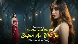 Sajna Aa Bhi Ja | 4K Sensual Hot Video | DivaSensual Mix BD | Hindi Romantic Visual Song 