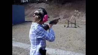 Teenage girl vs. Remington SP-10