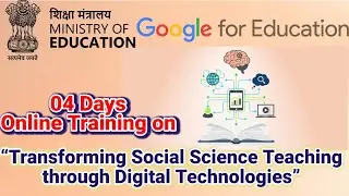 Online Training Transforming Social Science Teaching through Digital Technology #ministryofeducation