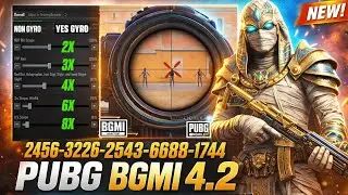🔥 Bgmi sensitivity settings 2026 🥵 |Bgmi 4.2  best sensitivity settings | Pubg 4.2  best Sensitivity