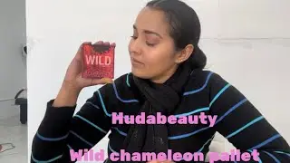 Makeup therapy | Hudabeauty wild chameleon eyeshadow pallet