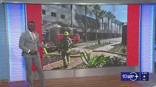 Multiple cars catch fire in Grand Hyatt hotel parking garage in Tampa