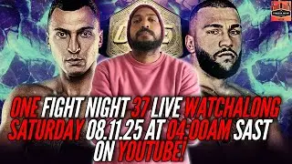 LIVE 🔥 ONE Fight Night 37 Watchalong | Kryklia vs Agdeve | Carrillo vs Lessei