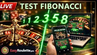 Fibonacci Strategy LIVE with EasyRoulette.pro - Real-Time Betting Assistant !