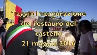 Taggia Inaugurazione  del restauro del Castello