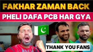 Due To Fakhar Fans & Former Cricketers Pressure PCB Agree For Fakhar Come Back For Africa Tours|