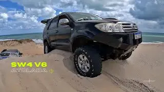 TRACKER TURBO PUXOU SW4 4.0 V6 ATOLADA