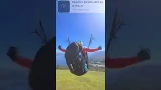 Despegando con estilo #novapilotsteam #paragliding #parapente #paraglidingworld #novaparagliders