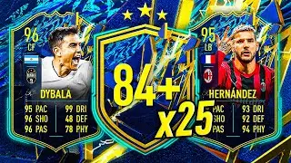 25x SERIE A 84+ PLAYER PICKS & PACKS! 😨 FIFA 22 Ultimate Team