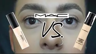 Prolong Wear Concealer VS. Studio Fix Concealer MAC Cosmetics Review/Comparison
