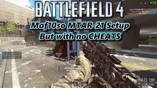 Maf10so salty cheating Youtuber - MTAR-21 TDM Shanghai Battlefield 4