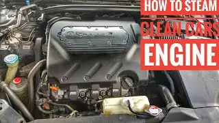 HOW TO STEAM CLEAN YOUR ENGINE BAY TUTORIAL