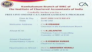 FREE LIVE ONLINE CA CAREER GUIDANCE PROGRAM