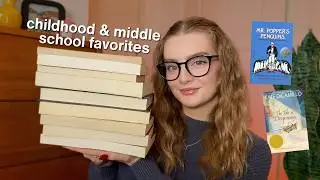 ASMR my favorite childhood books 🐣 📖  book triggers, reviews
