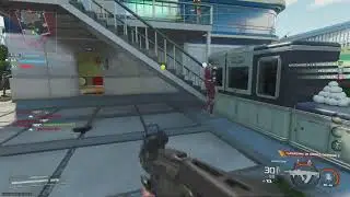 Jugando call of duty