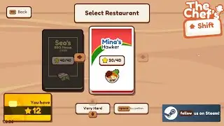 Chef's Shift 100% Achievements Gameplay Playthrough| Chapter 6 - Mina's Hawker Pt2