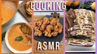 Cooking ASMR | TikTok ASMR Cooking Compilation | Tick Tok