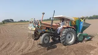 AALOO KI BIJAI ALGHAZI TRACTOR K SATH WAH KIA BAAT HAY ALGHAZI TRACTOR KI