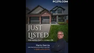 #JustListed by Mario Garcia &ndash; PC275 Realty 908 Holtby Court, London ON  #pc275 #realestate #realtor