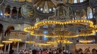 stunning Hagia Sophia Turkey Istanbul History Ottoman and Byzantium effects under one great dome.