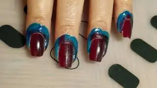 Stamped vertical gradient tutorial