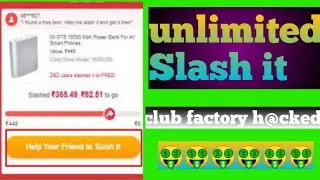 How to Slash it on the club factory new tricks