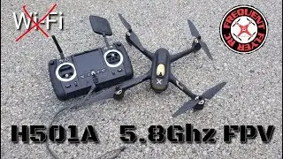 Hubsan H501A's 5.8GHz FPV and Manual Mode with Advanced Tx