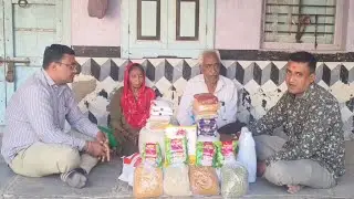 Bhagwan ke bharose per ji rahe bimar Majhi aur Dada ko kit deke sahara bane 