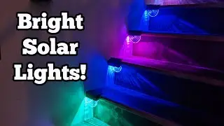 Bring Colorful Light To Your Yard with THESE Solar Lights