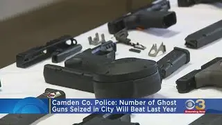 Camden County police warning about increase in ghost guns